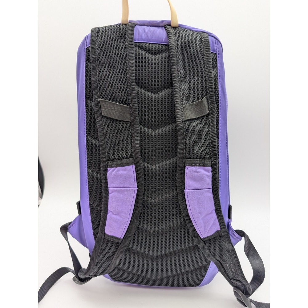 LULULEMON BACKPACK Run Like A Gazelle Purple Running Bag GYM Workout CINCH - Picture 2 of 8